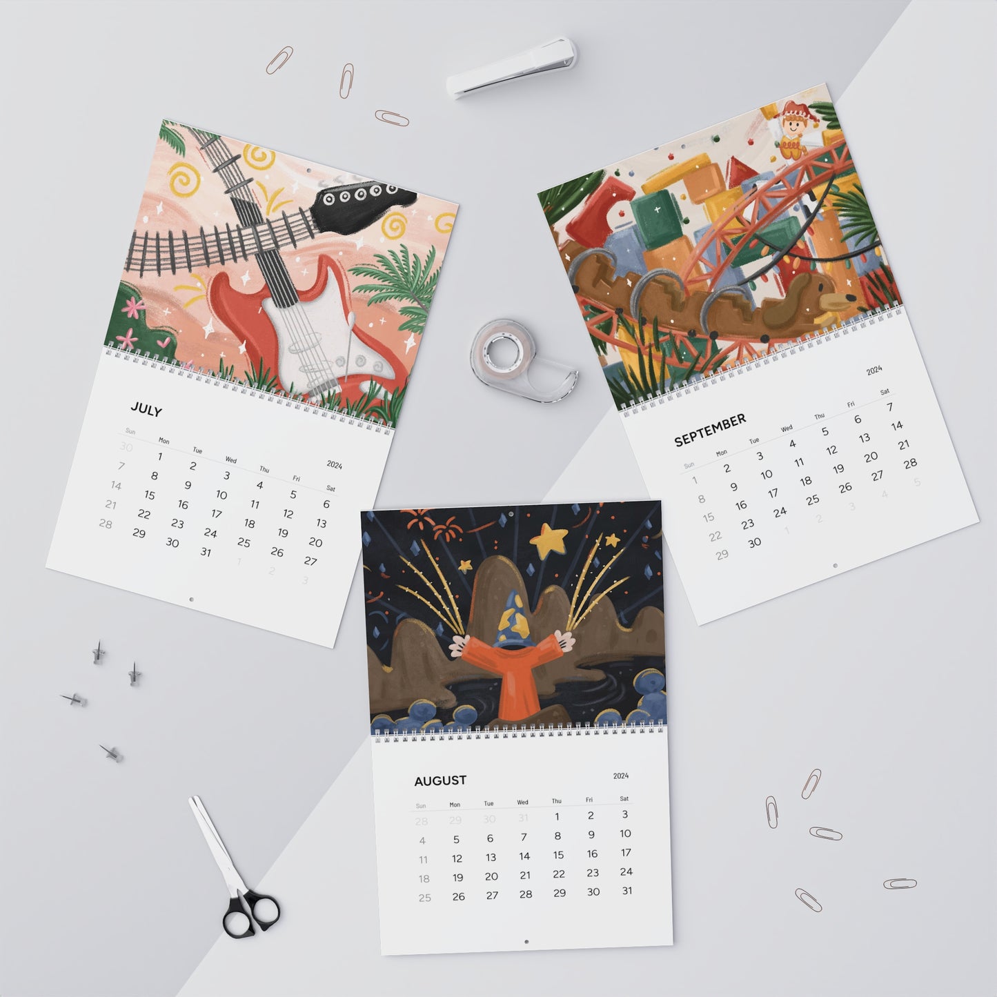 Studios 2024 12-Month Calendar