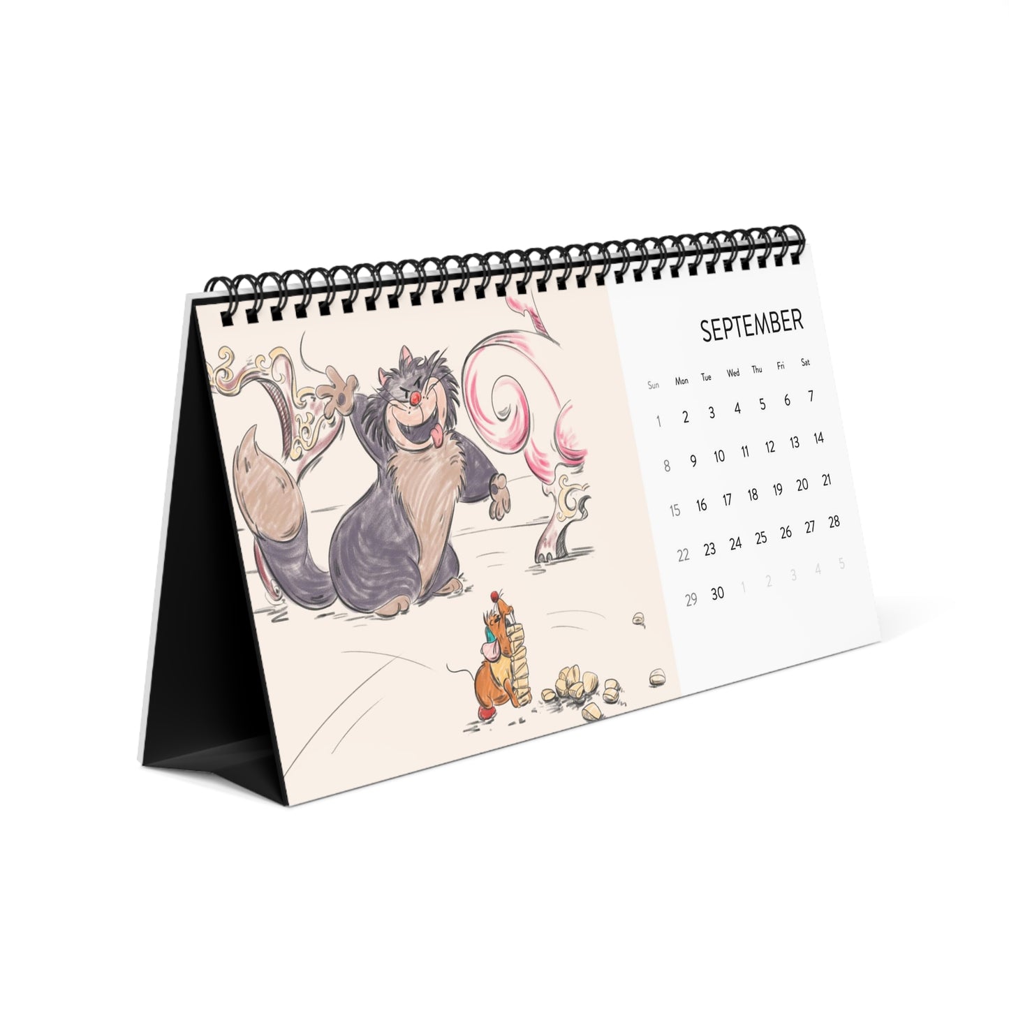 Underrated Characters 2024 12-Month Calendar