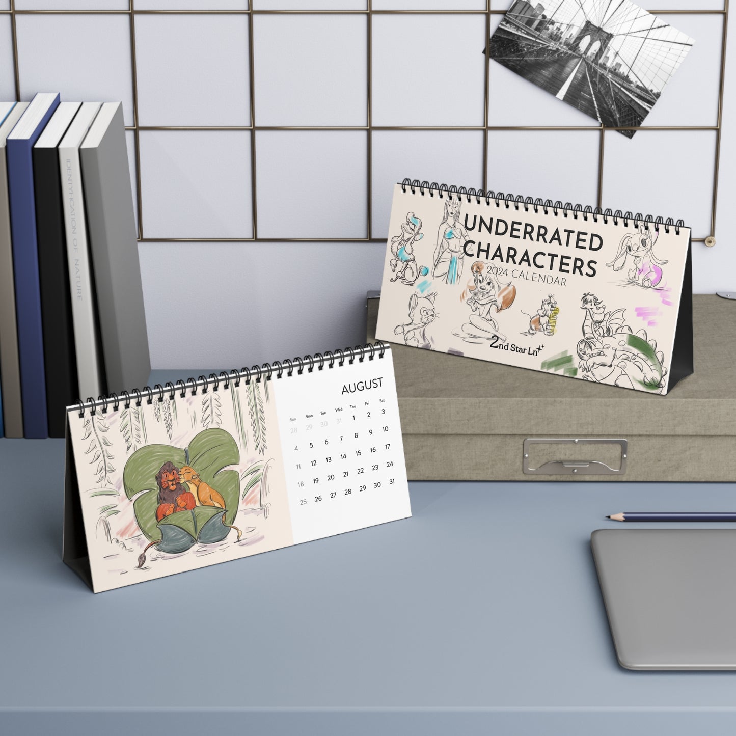 Underrated Characters 2024 12-Month Calendar