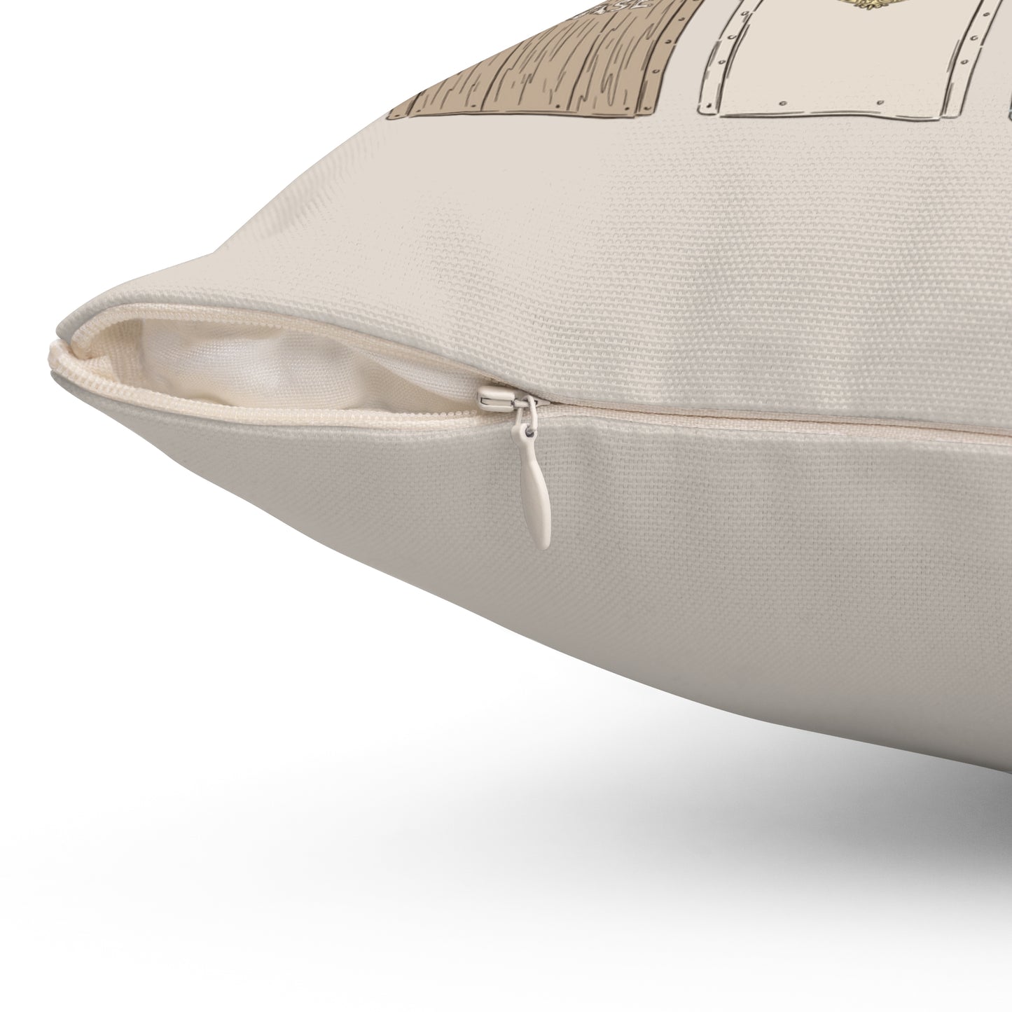 Trash Cans Square Pillow