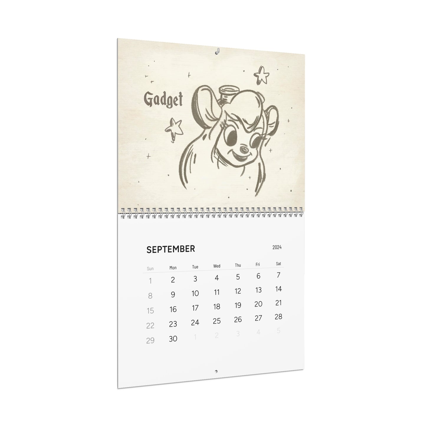 Mouse 2024 12-Month Calendar