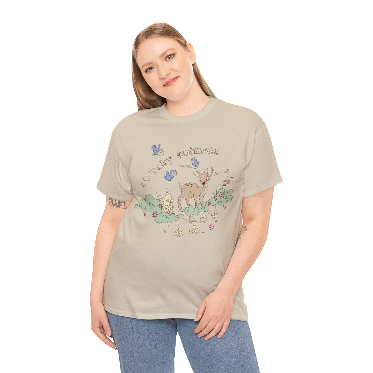 I Love Baby Animals Tees