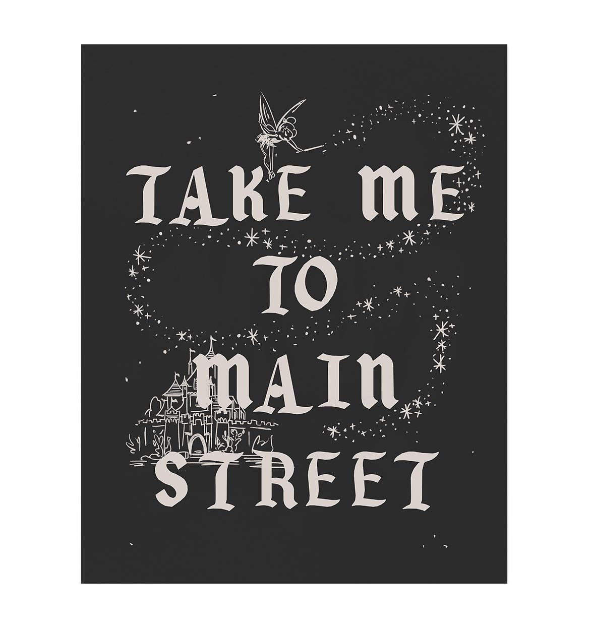 Take Me to Main Street Art Print