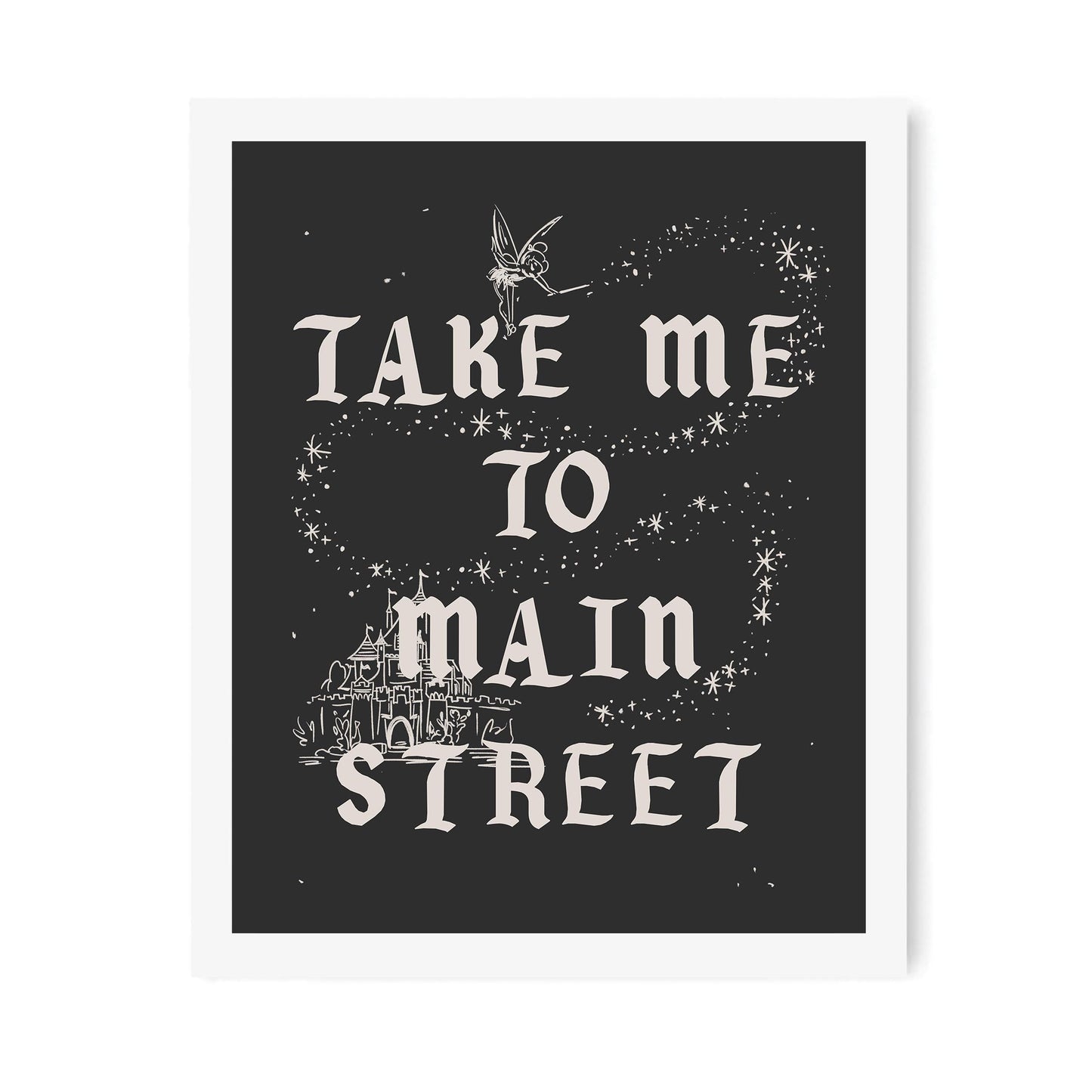 Take Me to Main Street Art Print