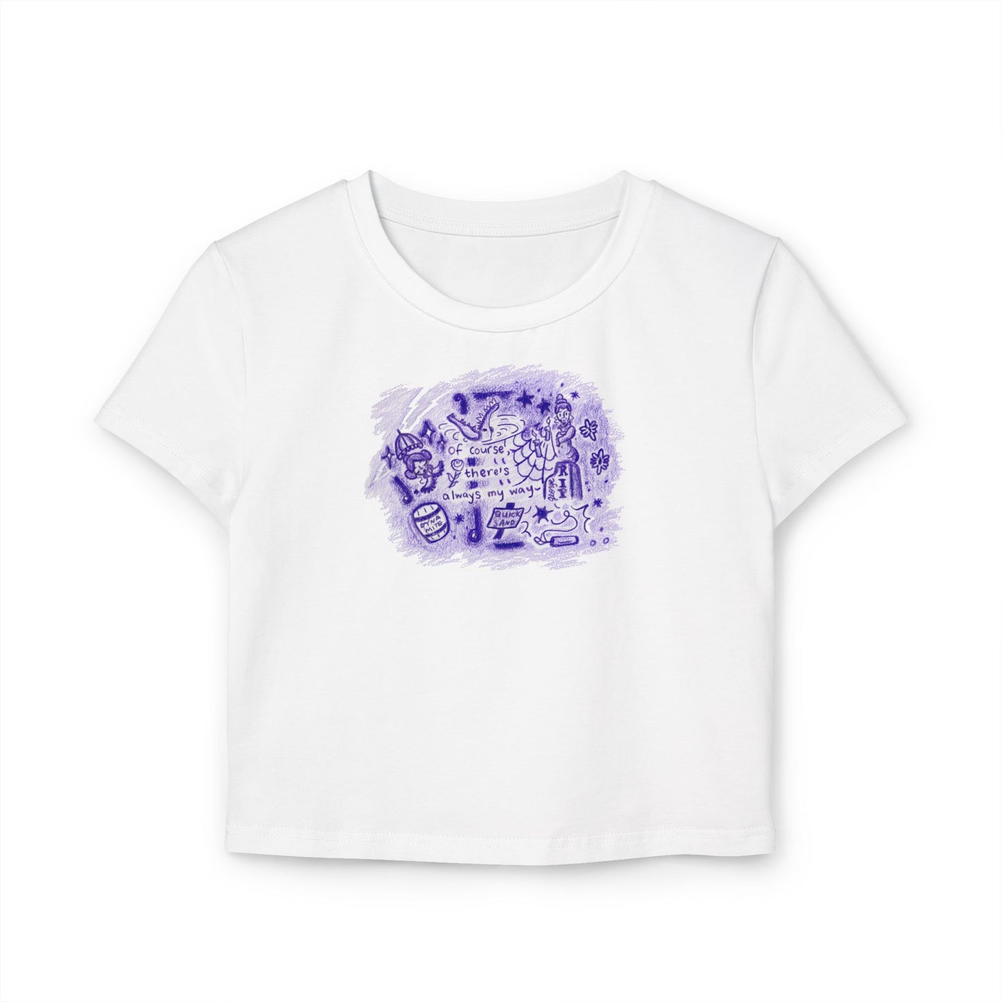 Stretching Room Baby Tee