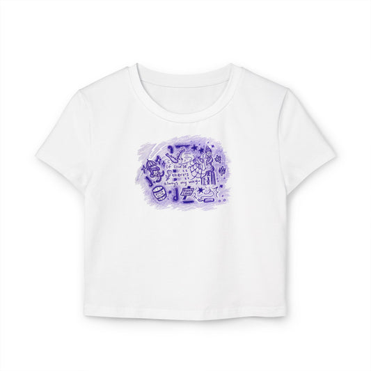 Stretching Room Baby Tee