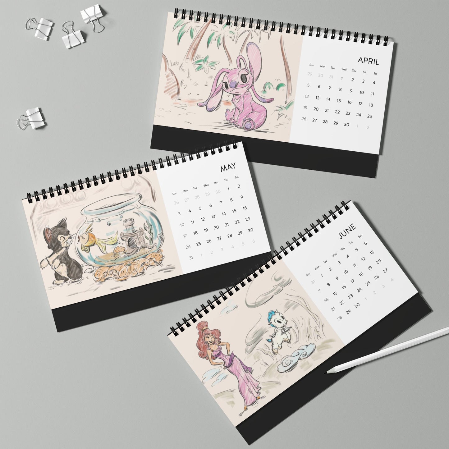 Underrated Characters 2026 12-Month Calendar