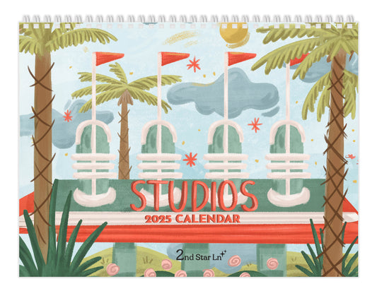 Studios 2025 12-Month Calendar