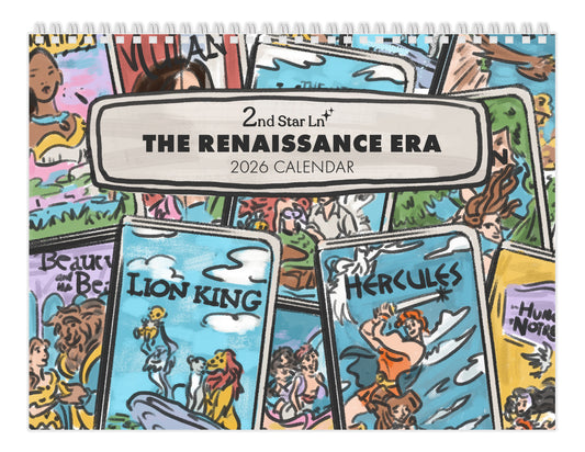 Renaissance 2026 12-Month Calendar