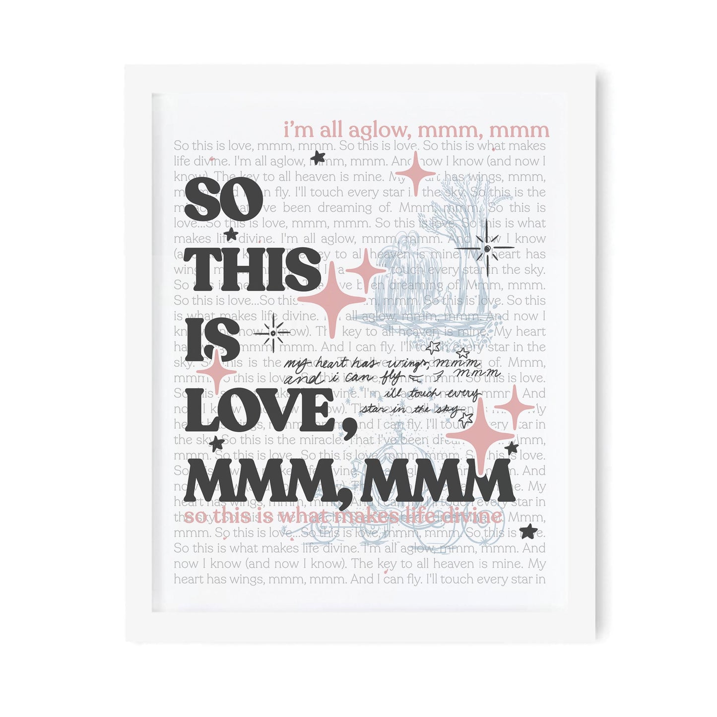 So this is Love Art Print