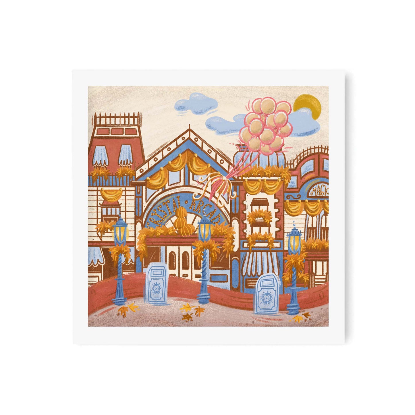 Main Street Art Print